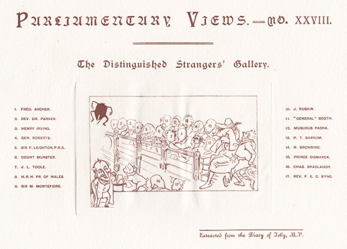 The Distinguished Strangers' Gallery